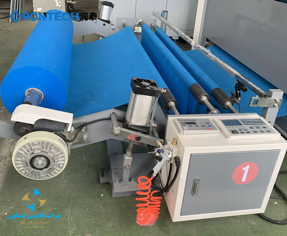 دستگاه تولید آستین گان جراحی تقویتشده